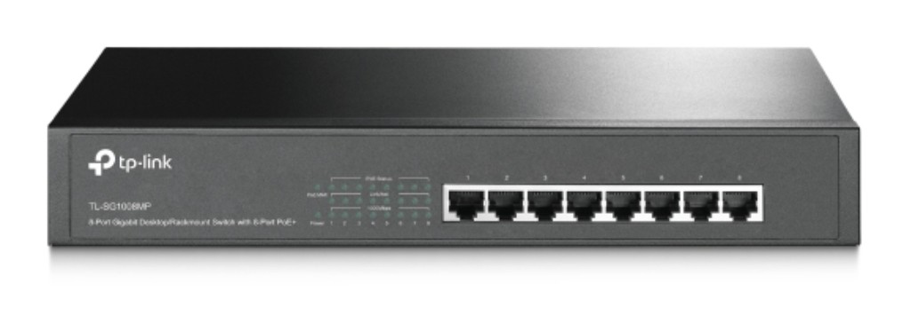 TP-Link 8界面 ギガビット PoE+ 学習机とっ始め/1U仕合わせマウント 取り替えっこ TL-SG1008MP(UN)