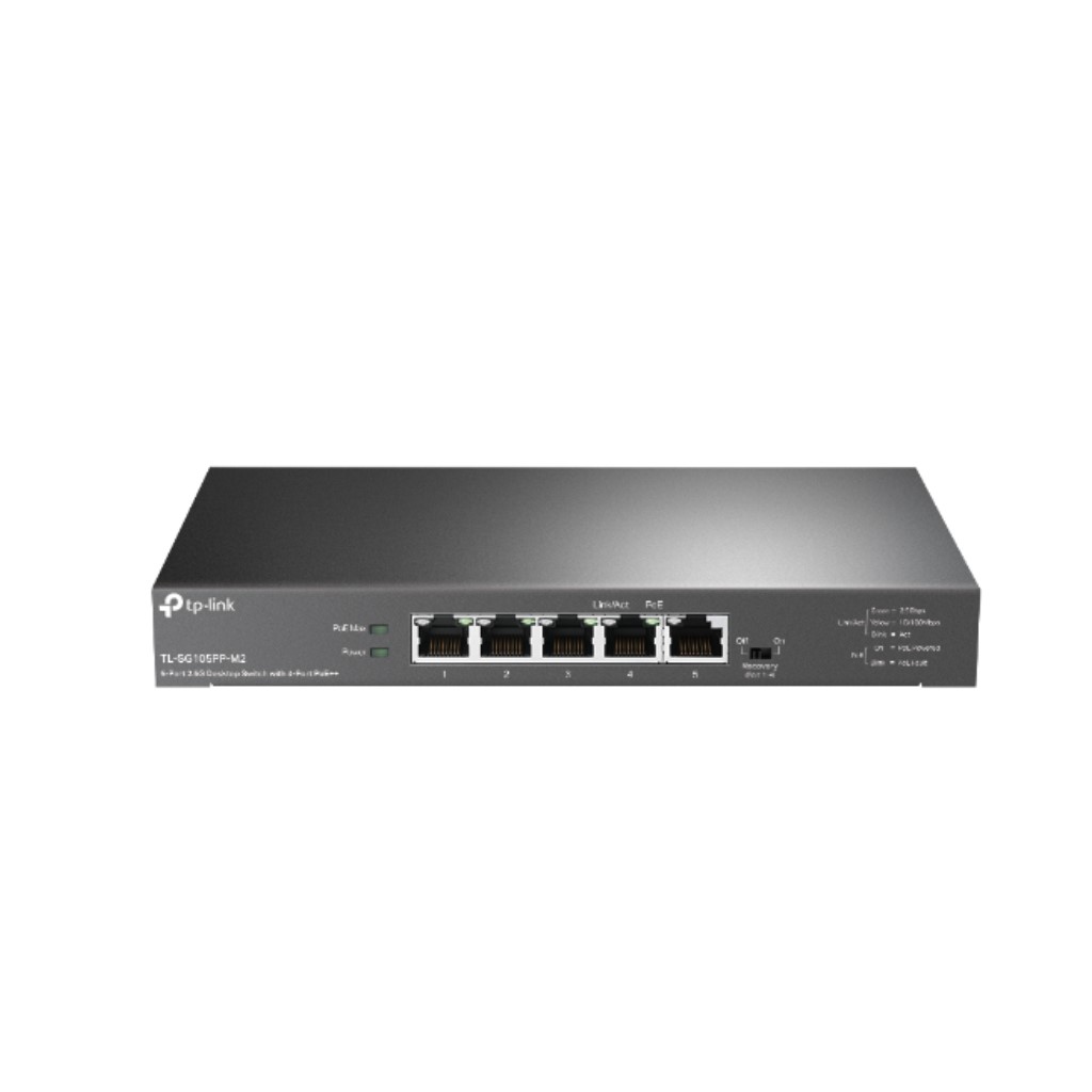 TP-Link 5界面2.5G 学習机とっ始め取り替えっこ(PoE++4界面積み上げる) TL-SG105PP-M2(UN)