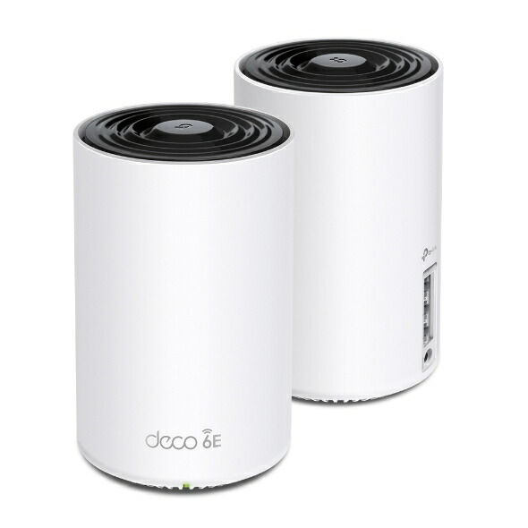TP-Link AXE5400 トライバンド メッシュWi-Fi 6Eシステム(2台セット) DECO XE75(2-PACK)(JP)