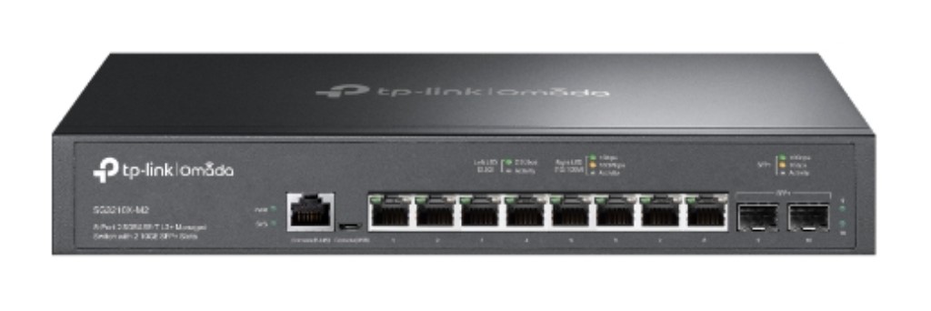 TP-Link Omada 8界面 2.5G L2+ マネージスイッチ SG3210X-M2(UN)
