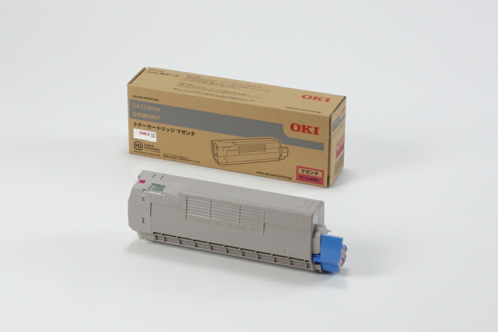 OKI トナーカートリッジ マゼンタ  (C612dnw) TC-C4DM1