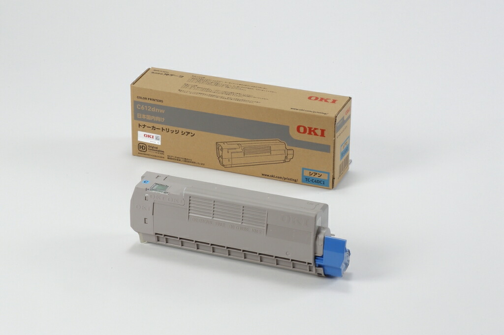 OKI トナーカートリッジ シアン  (C612dnw) TC-C4DC1