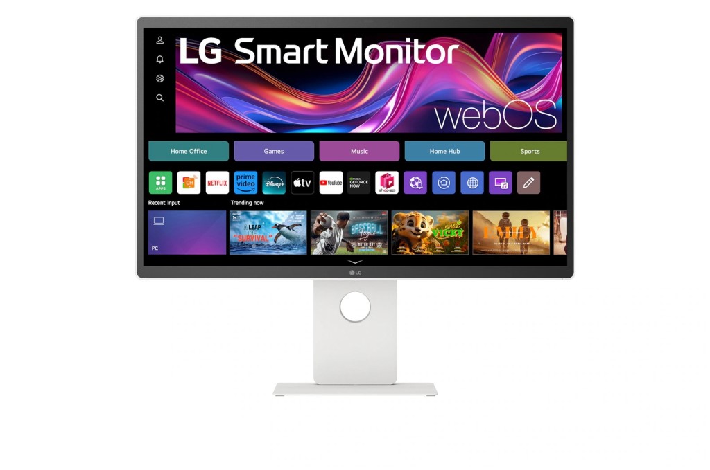 LG Electronics Japan 31.5in4Kかっこ良い管する(3840x2160/WebOS/無線電話相応う/IPS/HDMIx2/TypeC(PD65W)/金棒引き/高さ合わせる/スイベル/中心/白いこと筐体/3年引き請ける) 32U880SA-W