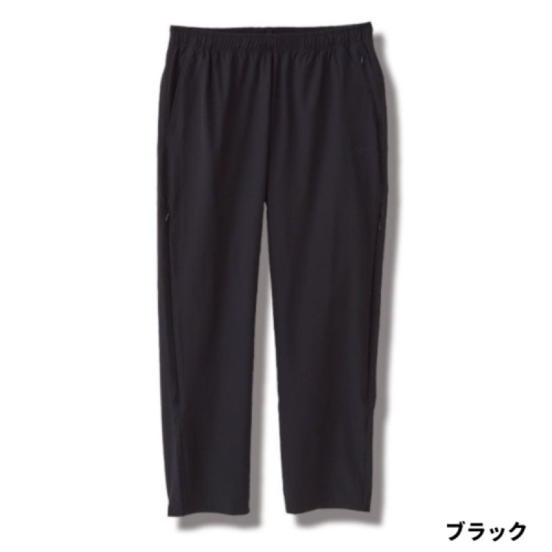 無償性航空マイル ストレッチベンチレーションロングパンツ M 黒いこと Y2478