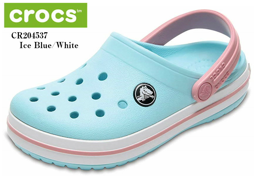 crocs ice blue