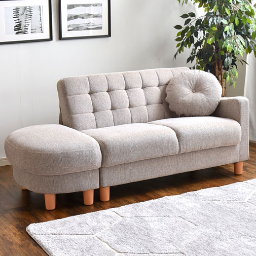 １着でも送料無料 収納付き ソファベッド ソファー オットマン 2人掛け 収納付きソファー 送料無料 ソファ 収納 ワンルーム ファブリック 2p 二人 布地 おしゃれ ローソファー ロー 2 5人掛け モダン ラブソファ 一人暮らし かわいい 北欧 コンパクト 2way ローソファ