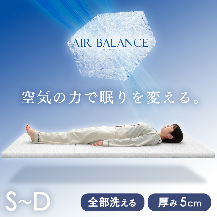 SD 3つ折 高反発　マットレス 5cm メッシュ ファイバー リバーシブル 43300074_10.jpg