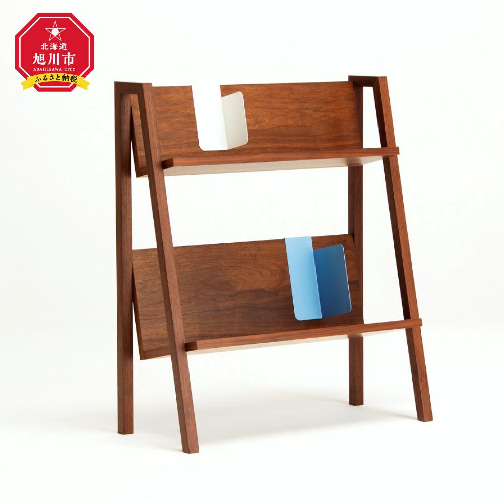 【ふるさと納税】旭川調度品 WOWの【BOOK RACK（読みもの仕合わせ）】ウォール中毒者_03206 | 室内装飾 調度品 一般受け おすすめ 貨物輸送無料