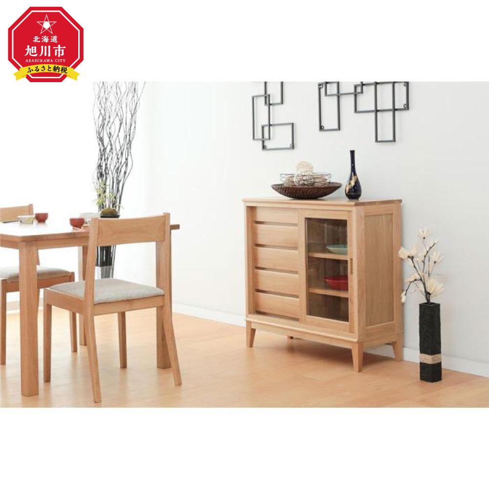 【ふるさと納税】旭川調度品 MUKU細工所一風変わった ムク 押し入れ ナラ 【 国産 純一無雑 室内装飾 木製 納める 自然的 押し入れ 洋服箪笥 リビング 夕ご飯 北海道 】 _03234 | 室内装飾 調度品 一般受け おすすめ 貨物輸送無料