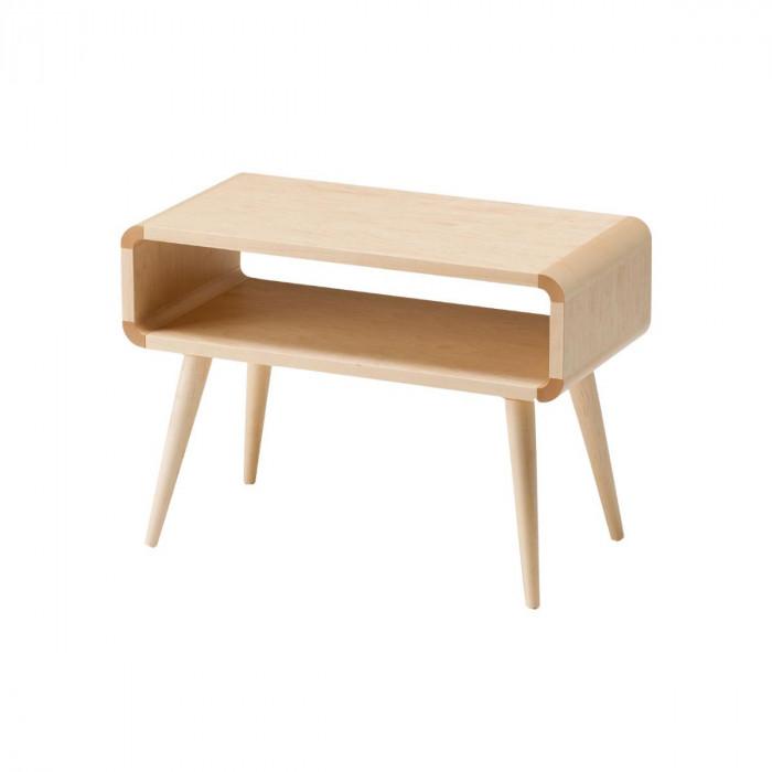 【ふるさと納税】旭川家具　コサイン　ラックテーブル_01129 | ラック ＴＶラック オーディオラック ナイトテーブル サイドテーブル 家具 インテリア 天然木 旭川市ふるさと納税 北海道ふ