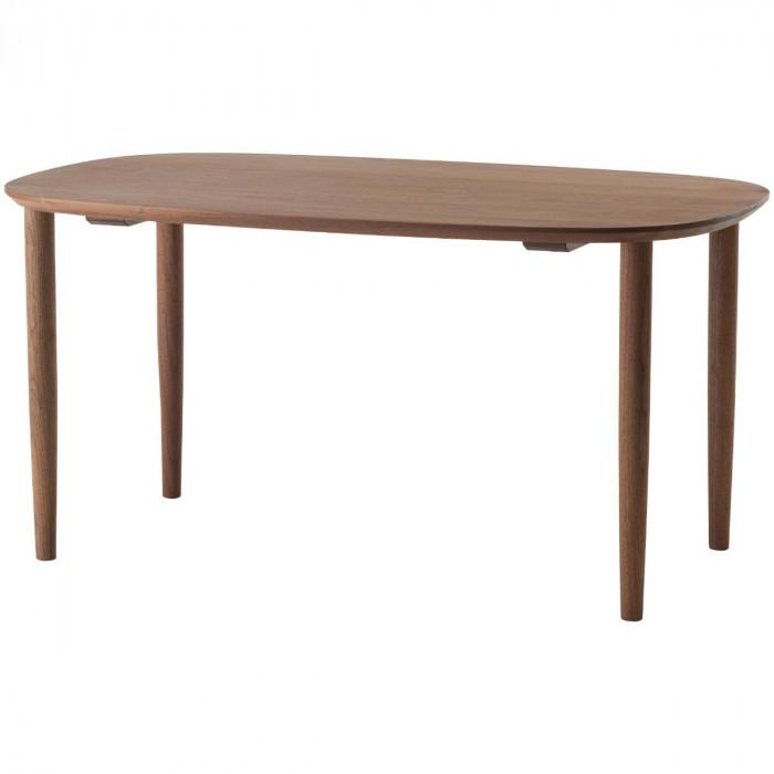 【ふるさと納税】旭川家具 コサイン ダンランテーブル 140 ウォルナット_02009 | 国産家具 国産 家具 旭川家具 テーブル 丸テーブル 机 ダイニングテーブル インテリア 木製 北海道 送料無料