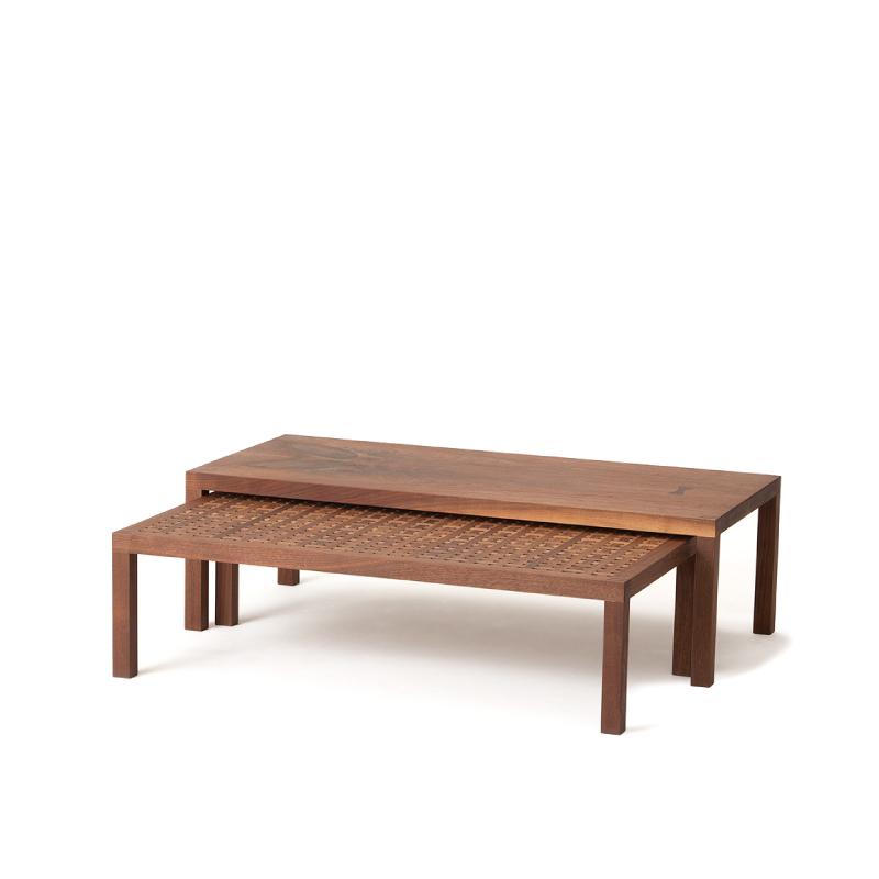 ふるさと納税 家具 テーブル 北海道 旭川市 旭川家具 カンディハウス ［期間限定］WING LUX LD T脚ソリッドテーブル 210×95 北海道ニレ消炭_04547 旭川家具 WOW ライン センターテーブル_04724 - 北海道旭川市