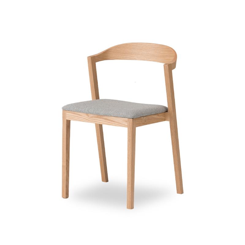 【ふるさと納税】旭川調度品 カンディハウス キーラ スタッキングチェアー（座張）北海道タモNF／トニカLGY_00270 | 国産調度品 夕ご飯書き割り 夕ご飯女性議長 ひじ掛け椅子 女性議長 テーブルセット 木製 革張り 純一無雑 今めかしい 夕ご飯 旭川市 貨物輸送無料