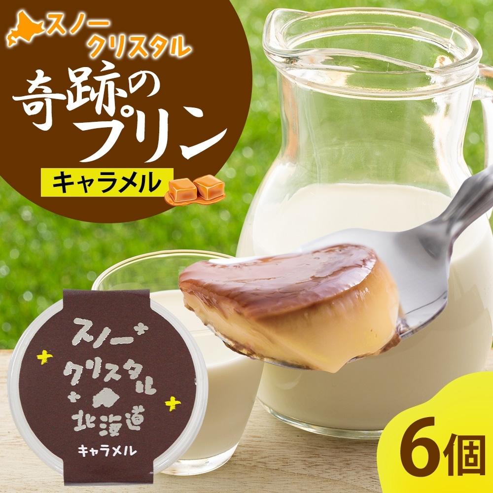 【ふるさと納税】旭山 奇跡のプリン キャラメル 90 g 6 個【 北海道 スノークリスタル プリン 濃厚 低温殺菌 生乳 乳 スイーツ デザート おやつ お菓子 カップ プレゼント ギフト 旭川市 】_04222 7,400円