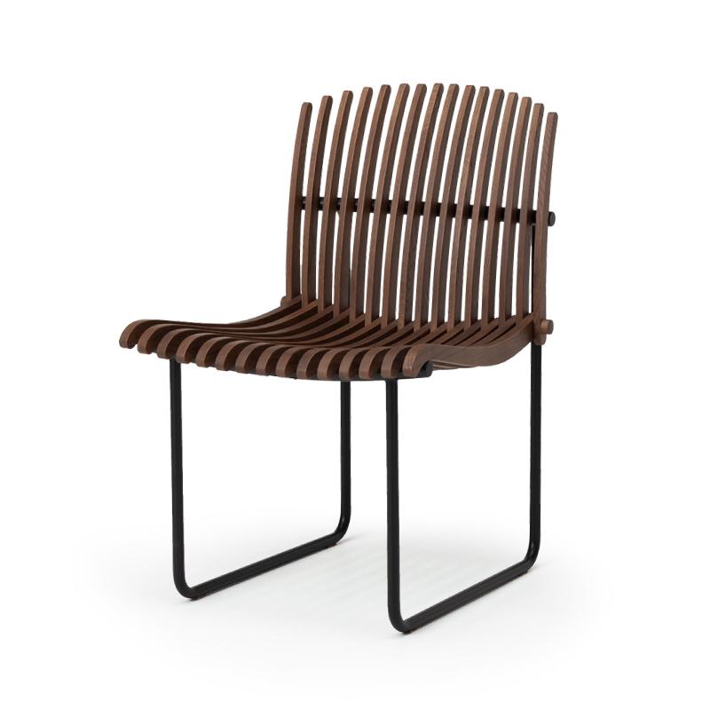 【ふるさと納税】旭川調度品 カンディハウス SLAT チェアー 北海道ナラMBR_03921 | 室内装飾 調度品 一般受け おすすめ 貨物輸送無料