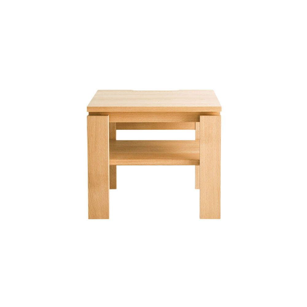 【ふるさと納税】旭川家具 MUKU工房オリジナル ノキ サイドテーブル 北海道ナラ_04910 | インテリア ファニチャー 人気 おすすめ 送料無料