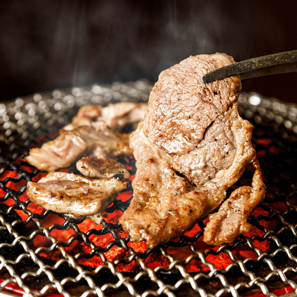 【ふるさと納税】焼肉　魂　ジンギスカン280g&times;2 _04955 | お肉 焼肉 焼き肉 やきにく タレ 漬け 付き 味付き にく 小分け 個包装 冷凍 BBQ アウトドア キャンプ 人気 北海道 簡単調理 焼くだけ お取り寄せ 旭川市 北海道｜北海道旭川市　ふるさと納税