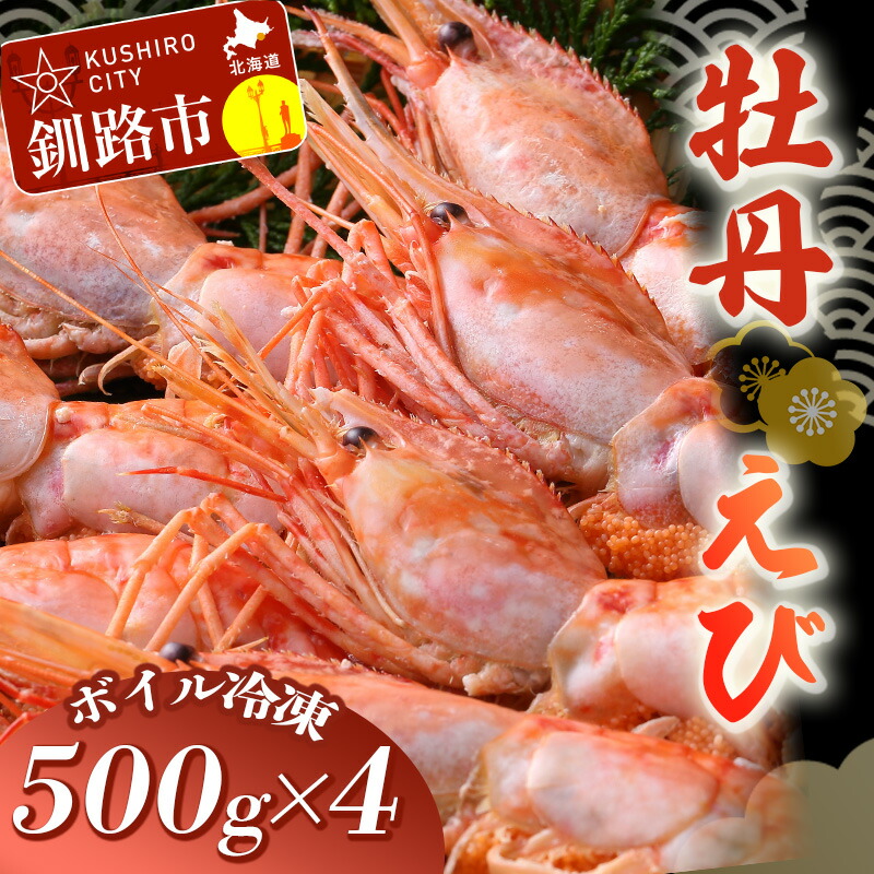 ぼたんえび ほたてセット 冷凍ぼたんえび 冷凍ほたて貝柱 各500g 北海道 釧路 ふるさと納税 刺身 大サイズ えび エビ 海老 ほたて ホタテ  帆立 貝柱 魚介 海鮮 海産物 F4F-1004 【限定販売】