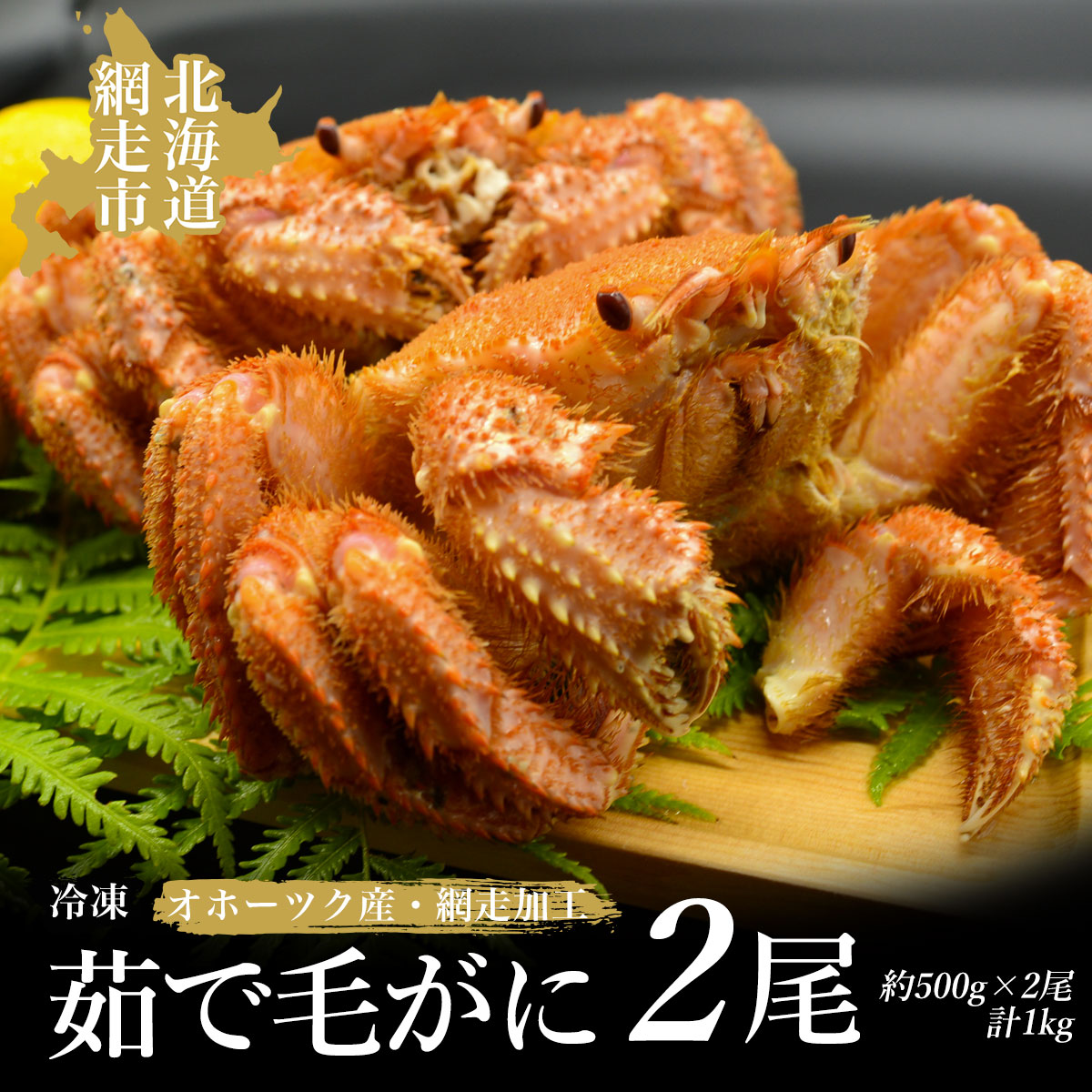 【ふるさと納税】＜オホーツク産＞茹で毛がに（冷凍）2尾（網走加工）【 ふるさと納税 人気 おすすめ ランキング 毛がに 毛ガニ 毛蟹 カニ ガニ 蟹 海鮮 新鮮 かに味噌 カニ味噌 浜茹で 冷凍 2尾 海鮮丼 オホーツク 北海道 網走市 送料無料 】 ABAO2101