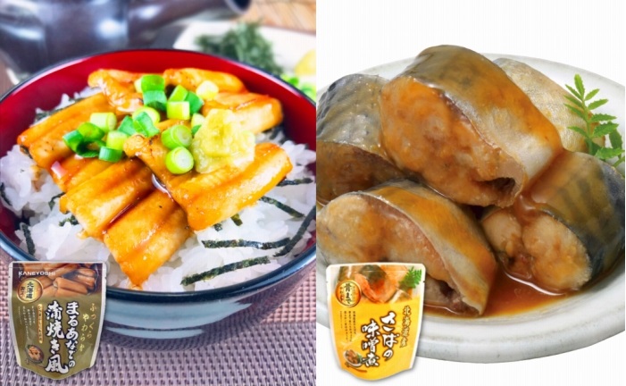 【ふるさと納税】あなご蒲焼き風＆さばの味噌煮セット A-09104