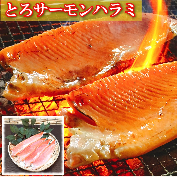 【ふるさと納税】とろサーモンハラミ 選べる 1.2kg ～ 4kg さけ サケ 鮭 さかな サカナ 魚 北海道 根室市