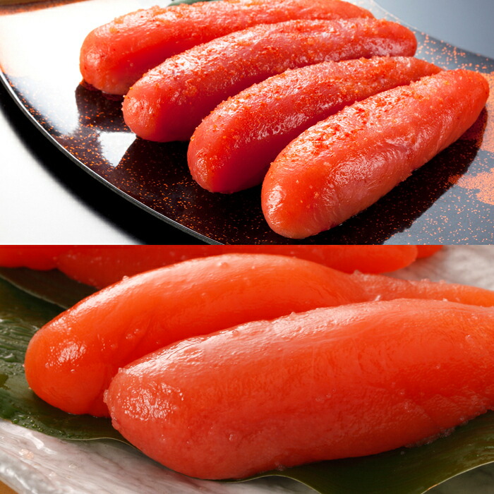 【ふるさと納税】 辛子明太子・たら子セット ( たら子 200g &times; 2P ・辛子明太子 500g ( 化粧箱入 ) ) ( たら子・辛子明太子各 1kg ( 化粧箱入 ) ) からし明太子 辛子めんたいこ からしめんたいこ 明太子 めんたいこ 鱈卵 魚卵 ご飯のお供｜北海道根室市