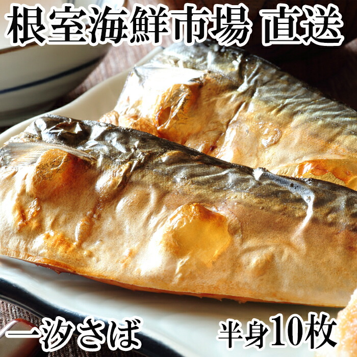 【ふるさと納税】根室海鮮市場＜直送＞無添加天然サバフィーレ10枚 G-28022