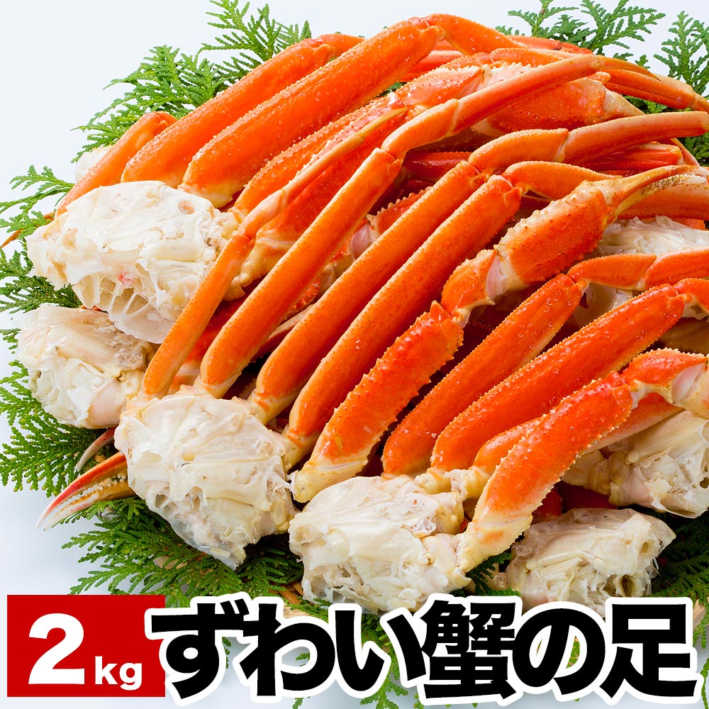 【ふるさと納税】 ずわい蟹の足6～9肩前後(計2kg) ズワイガニ ズワイ ずわい ズワイ蟹 ずわいがに かに カニ 蟹 お取り寄せ グルメ 海鮮 ボイル 茹で蟹 茹でがに 茹でガニ賊 北海道 根室市 ふるさと納税 F-38002｜北海道根室市