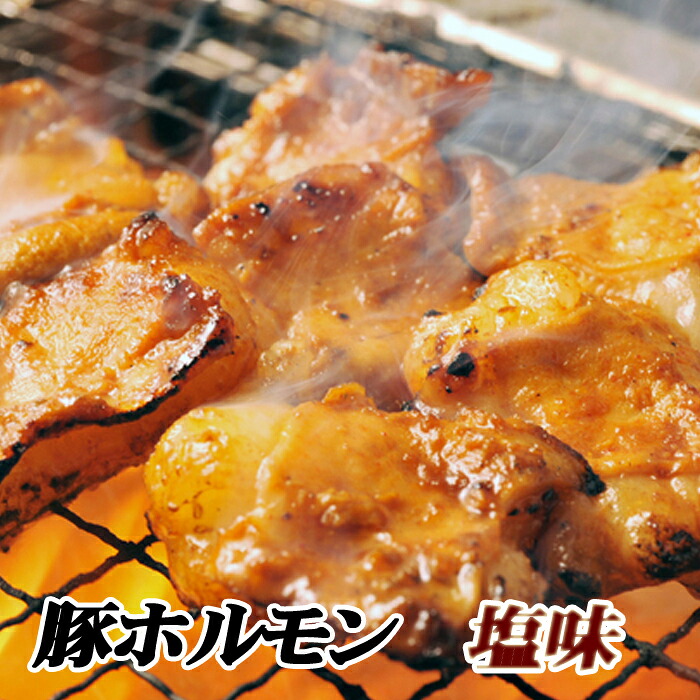 【ふるさと納税】 味付け豚ホルモン ( 塩味 ) 250g × 6P ホルモン 豚 肉 豚肉 焼肉 BBQ お取り寄せ グルメ 北海道 根室市 ふるさと納税 B-76023