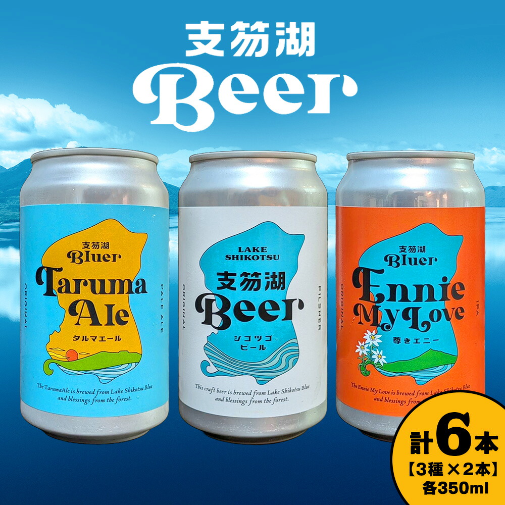 【ふるさと納税】支笏湖Beer 缶 350ml 3種 6本 ビール クラフトビール北海道 ふるさと納税 クラフトビール お酒 ギフト 酒【北海道千歳市】ビール ギフト ふるさと納税｜北海道千歳市