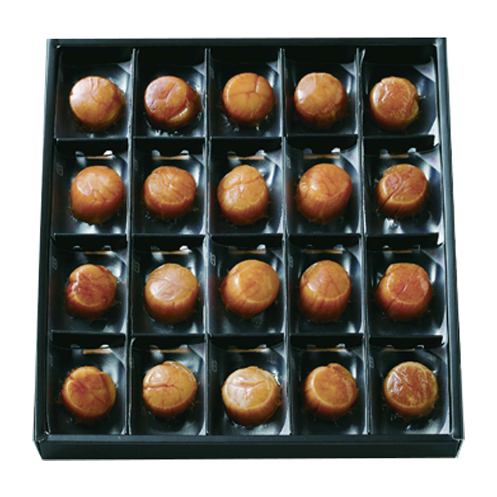 ふるさと納税 佐藤水産 潮合鼓 帆立燻油分 真珠状 北海道 石狩見本市 いしかり 年魚製作所 ホタテ ほたて 帆立 燻製 スモーク 佳肴 干物 御宝 飾箱入り 個包見映え お柄 つまみ Hqb Be