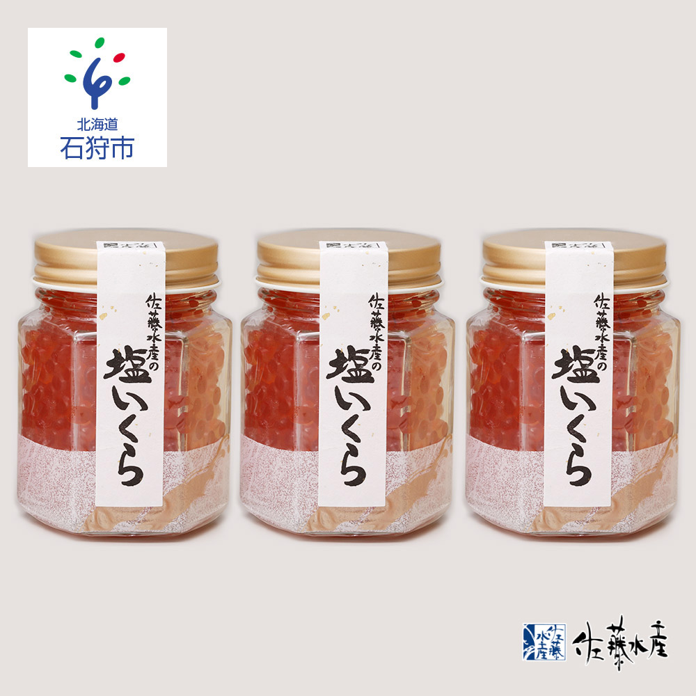 ふるさと納税 佐藤水産 北海道産塩いくら 100g 3本 Ka 5 石狩市 ふるさと納税 北海道 Rentmy1 Com
