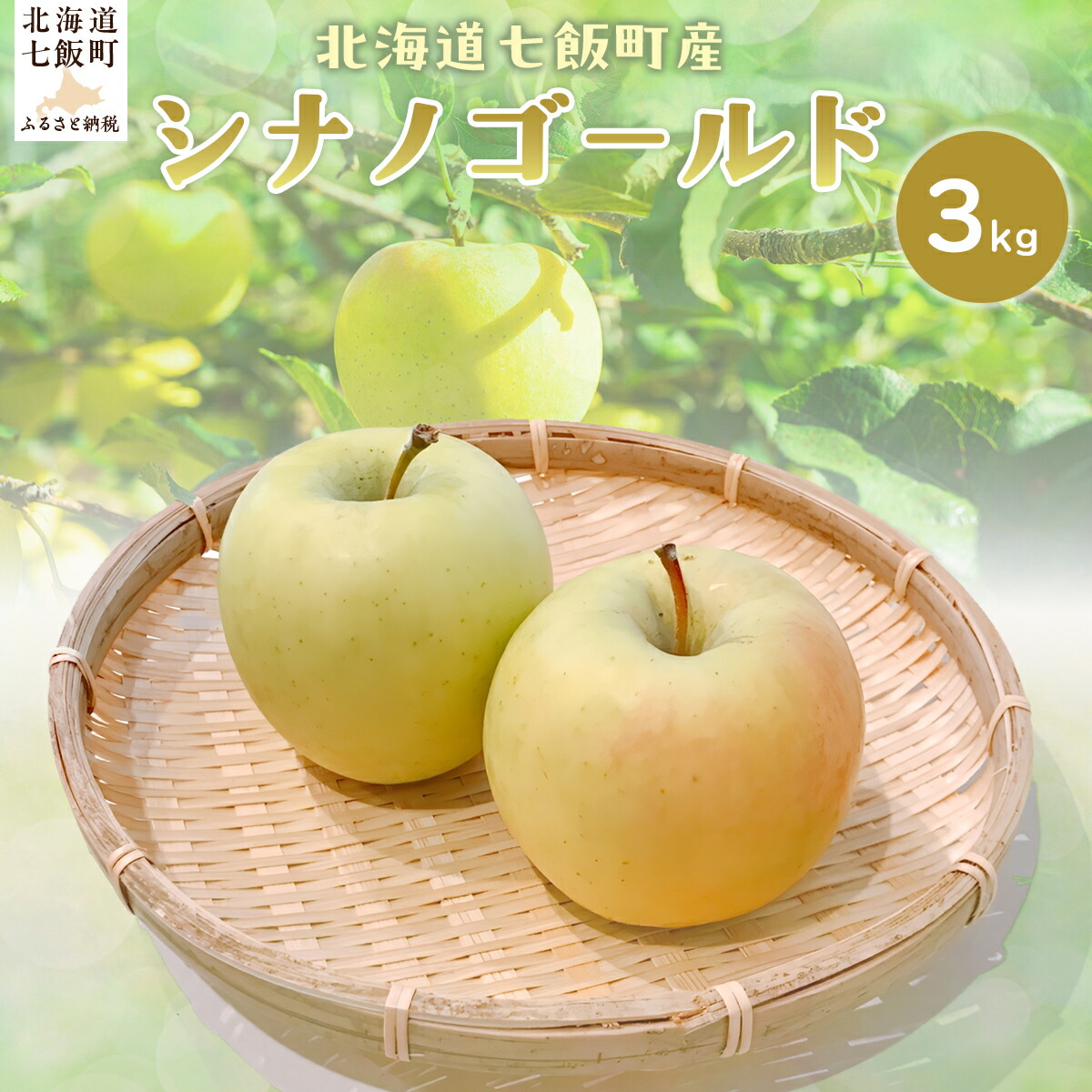 楽天市場】【ふるさと納税】北海道七飯町産 りんご 蜜姫（みつき） 3kg