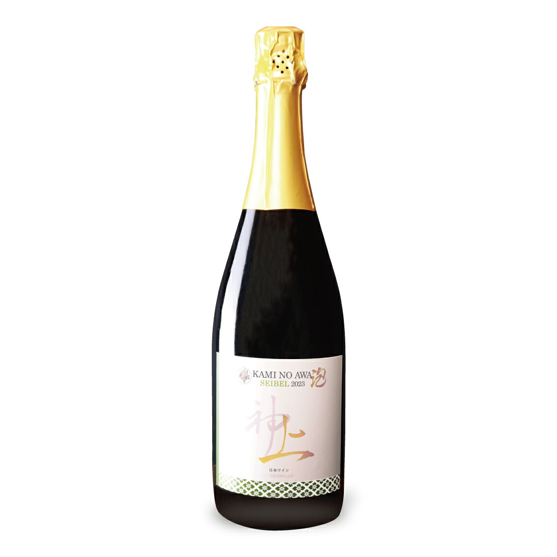 【ふるさと納税】上ノ国ワイナリー「上の泡セイベルロゼスパークリング2023」　750ml×1本　北海道ワイン　ロゼ　スパークリングワイン　ロゼワイン　パーティー　家飲み　ディナー　果実酒