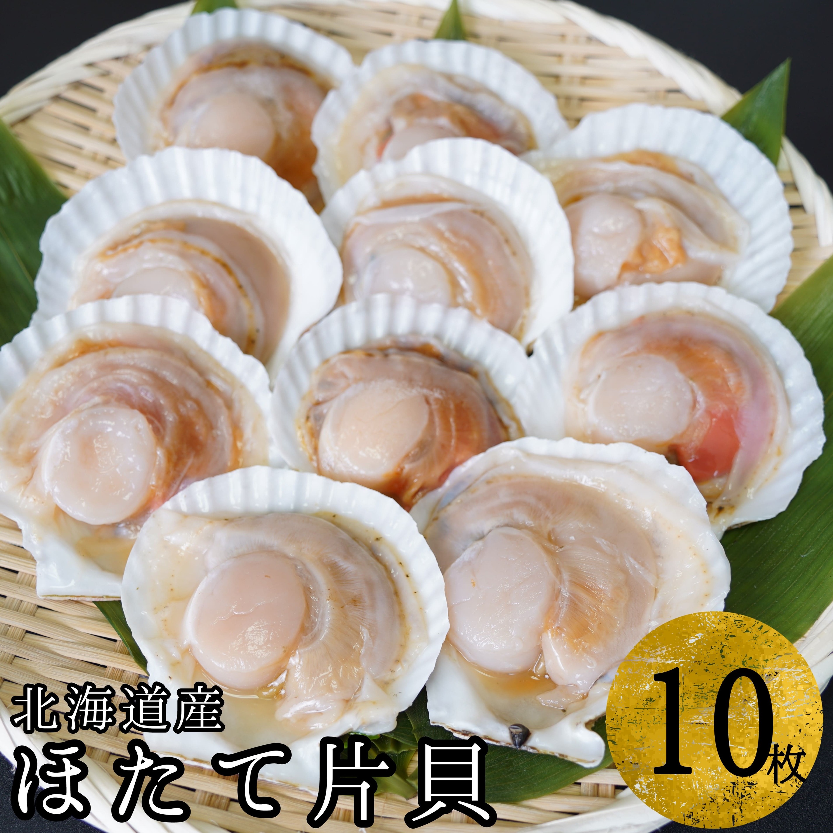 【ふるさと納税】【海鮮BBQにおすすめ】北海道産 ほたて片貝 10枚 ウロ処理済み 洗浄済み殻つき 下処理済 バター焼き ご飯 冷凍 旬 おつまみ 海鮮 せたな町