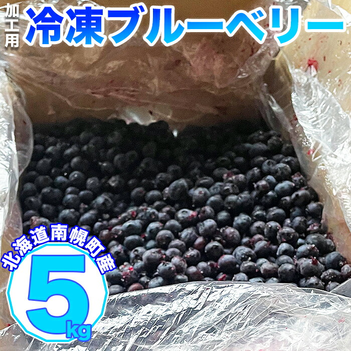 楽天市場】【ふるさと納税】冷凍ブルーベリー（5kg） : 青森県