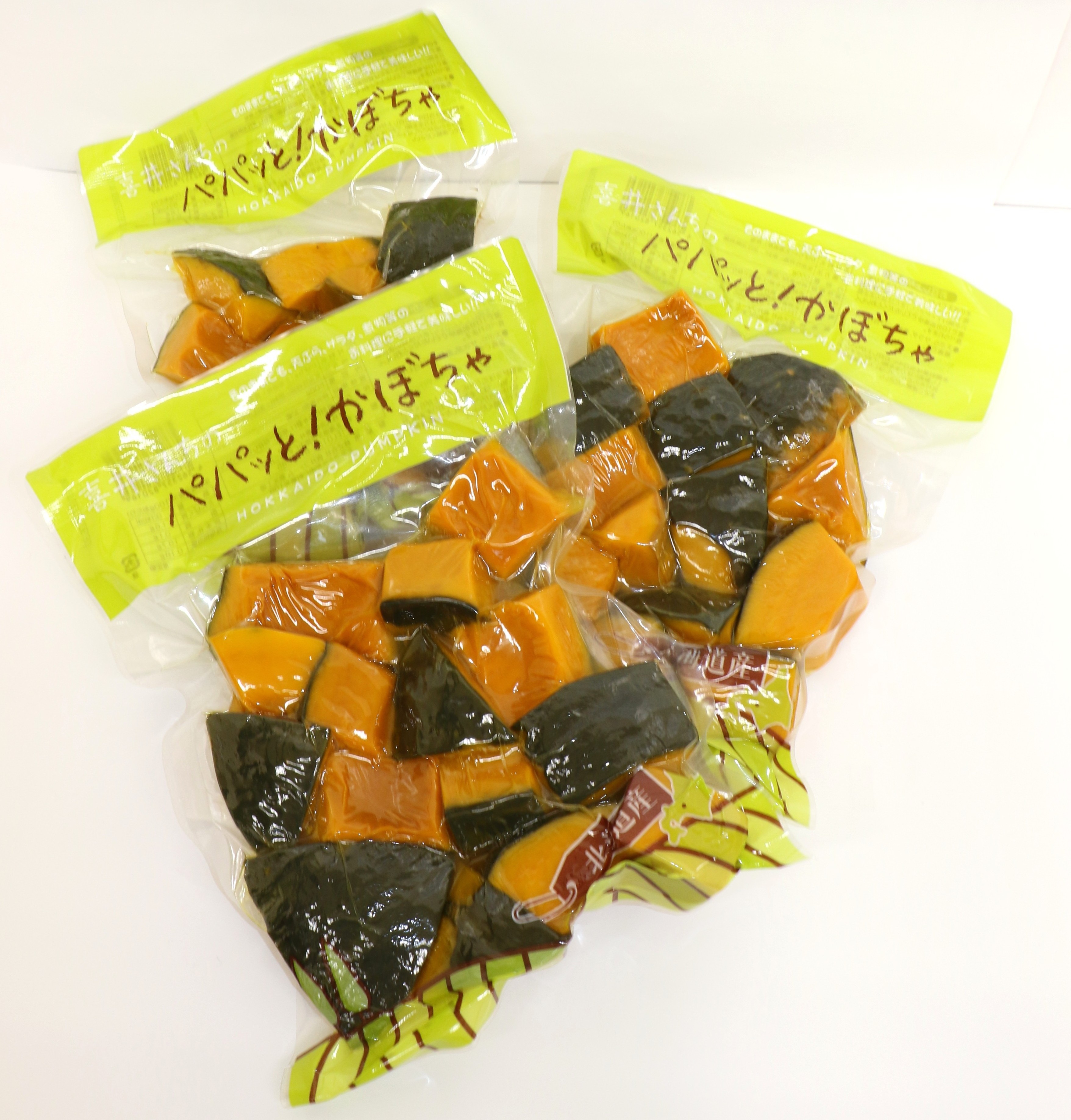 【ふるさと納税】レトルトかぼちゃセット 500g×8袋|北海道由仁町