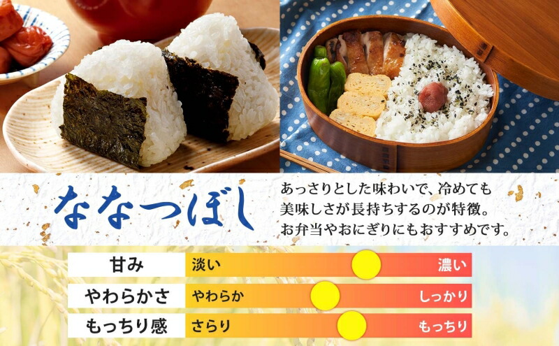 令和4年産　北海道月形町ななつぼし「無洗米」60kg（5kg×12ヵ月毎月発送）特Aランク12年連続獲得　