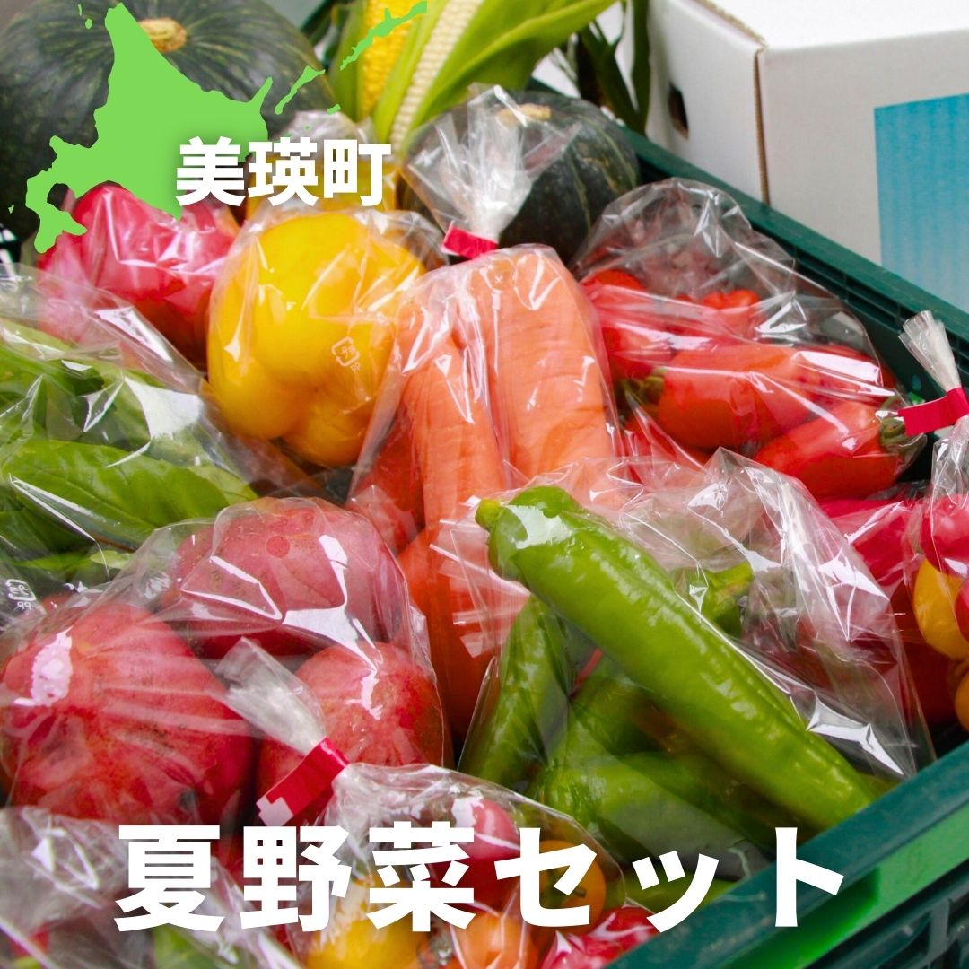 【ふるさと納税】≪令和７年産予約受付！≫夏野菜セット 詰め合わせ　美瑛　北海道　北海道美瑛　北海道美瑛町　美瑛町　美瑛　北海道産　美瑛産　トマト　パプリカ　にんじん　スイートコーン　とうもろこし　とうきび　野菜　送料無料　美景農園[015-103]
