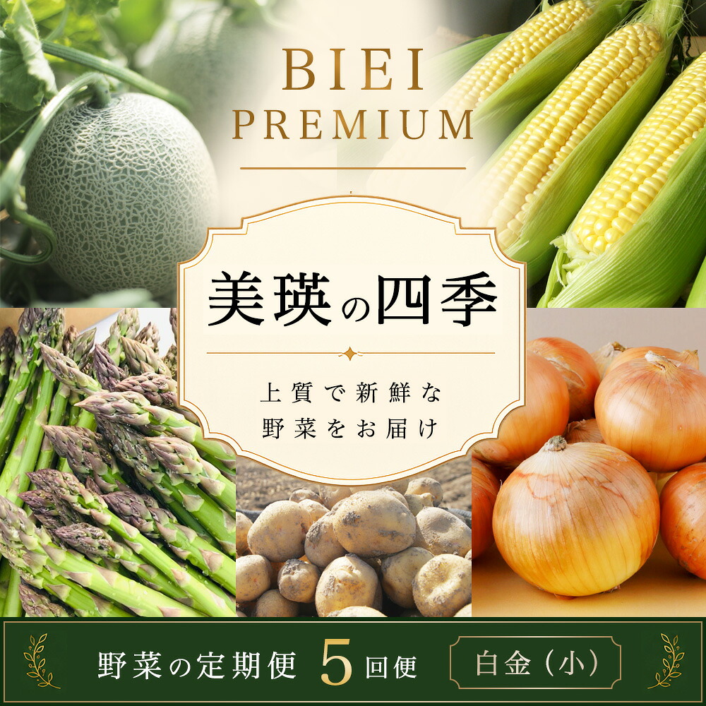 【先行予約】令和9年産【ふるさと納税】野菜 定期便 5回便 美瑛の四季～白金～ アスパラ メロン とうもろこし じゃがいも 玉ねぎ | アスパラガス とうもろこし めろん 食べ比べ セット 玉ねぎ 人気 おすすめ 芋 イモ じゃがいも ジャガイモ 野菜｜北海道美瑛町