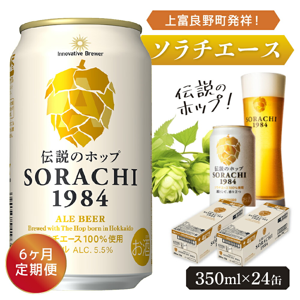 楽天市場】【ふるさと納税】ビール SORACHI1984 350ml × 24缶 上