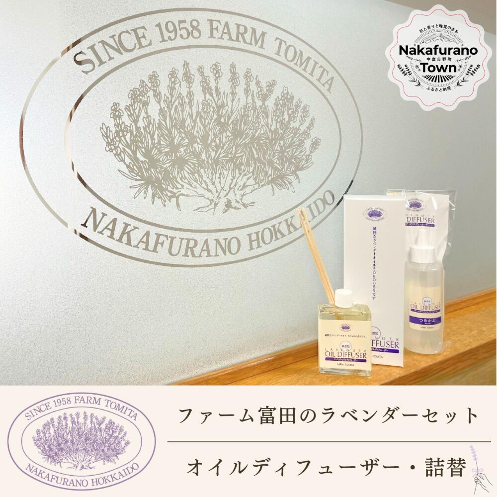 【ふるさと納税】【仕掛ける】【農園富田】ラベンダーオイルディフューザーセット
