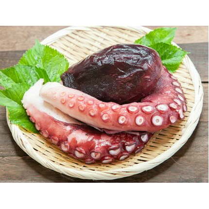 【ふるさと納税】7-017-004　柔らか蒸たこ足1kg・頭500gセット 　魚貝類・タコ　お届け：入金確認後、1週間～1ヶ月以内