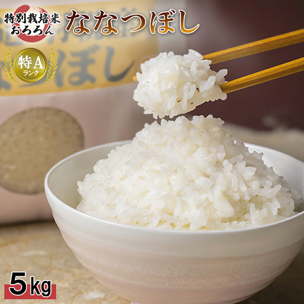 【ふるさと納税】【2025年産】 北海道羽幌産 特別栽培米 ななつぼし5kg | 5キロ 米 美味しいお米 冷めても美味しい 安心 安全 北海道米 ワンストップ オンライン申請 ふるさと納税 北海道 羽幌町 羽幌【0811902】|北海道羽幌町