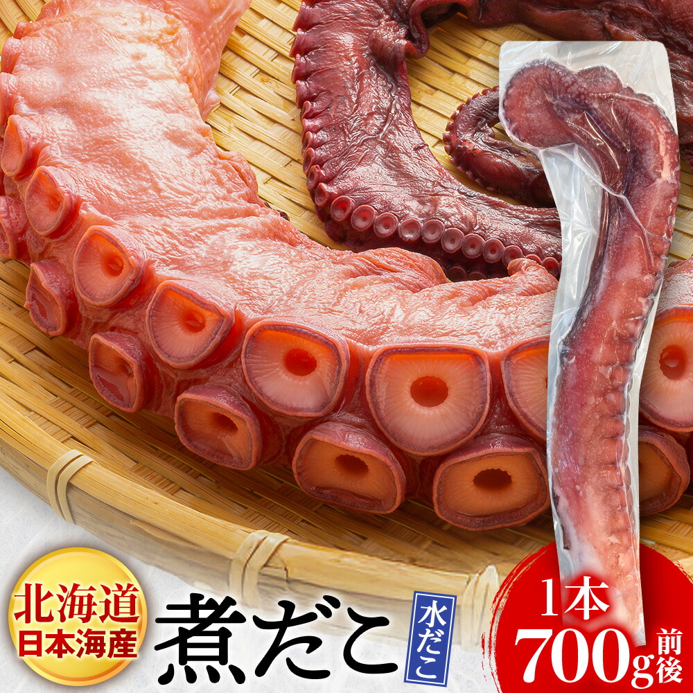 【ふるさと納税】北海道天塩町 煮たこ 足 700ｇ前後＜天塩の國＞ ふるさと納税 北海道 たこ足
