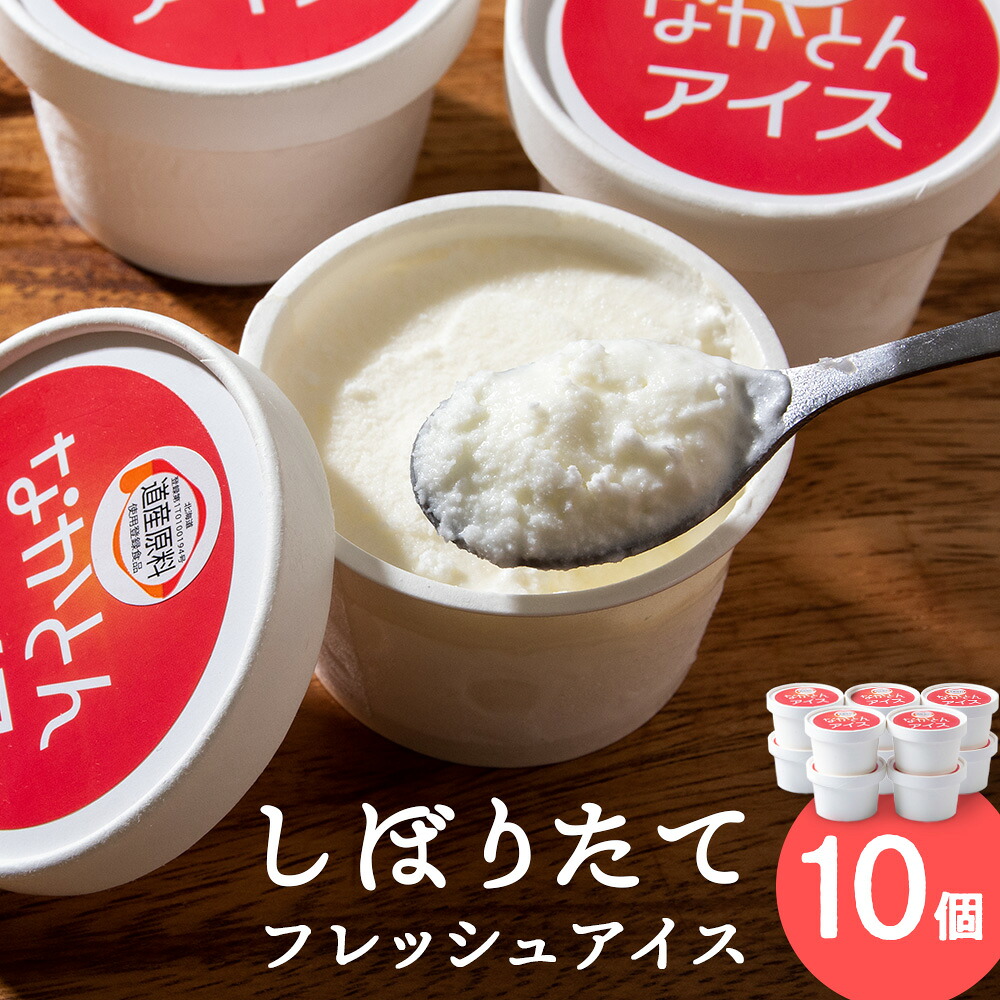 【ふるさと納税】アイス セット アイスクリーム 10個 ギフト スイーツ アイス アイスクリーム 洋菓子 お菓子 スイーツ 牛乳 北海道牛乳 ふるさと納税 北海道 中頓別町 夏ギフト