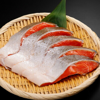 【ふるさと納税】朝食セット 天然紅鮭切り身5切 と 網走湖のしじみ貝1kg【配送不可地域：離島】【1739435】｜北海道小清水町