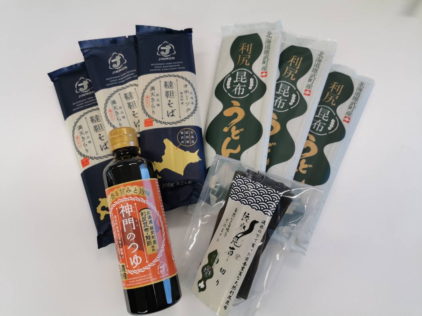 韃靼蕎麦&昆布うどんセット