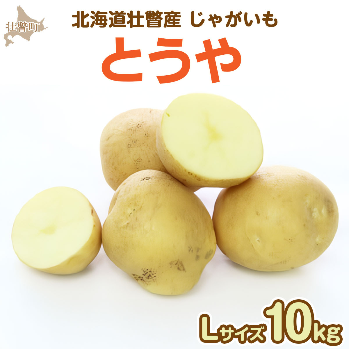 【ふるさと納税】＜2026年9月下旬よりお届け＞北海道壮瞥町産じゃがいも（とうや）Lサイズ10kg　【 ふるさと納税 人気 おすすめ ランキング 野菜 いも 芋 じゃがいも じゃが芋 ジャガイモ ポテト国産 おいしい 美味しい 北海道 壮瞥町 送料無料 】　SBTN005