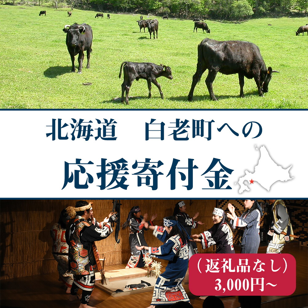 【ふるさと納税】北海道 白老町☆応援寄付金☆【返礼品なし】寄付のみ 返礼品なし 北海道ふるさと納税 白老 ふるさと納税 北海道|北海道白老町